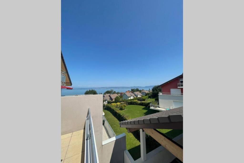 Superbe Appartement Au Calme Avec Vue Sur Le Lac. Evian-les-Bains Exterior photo